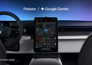 Polestar introduz Google Gemini em toda a gama