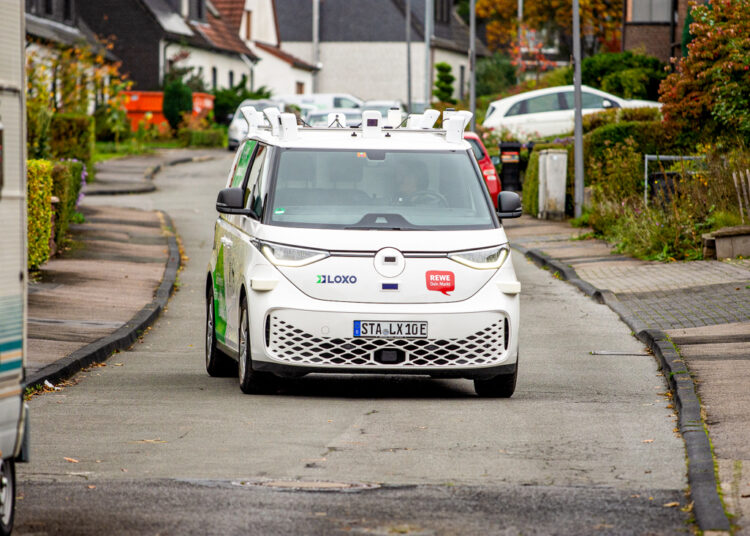 VW ID.Buzz em projeto de condução autónoma