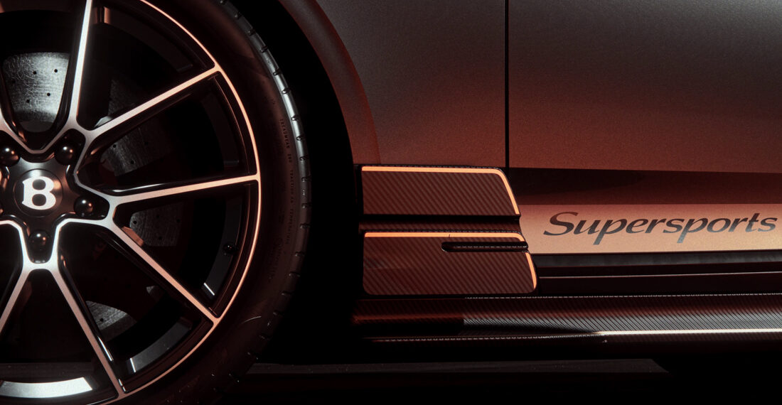 Novo Bentley Supersports em série limitada: o primeiro Continental GT de tração apenas traseira