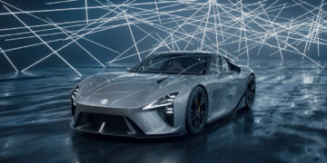 Agora 100% elétrico: Lexus LFA Concept revelado