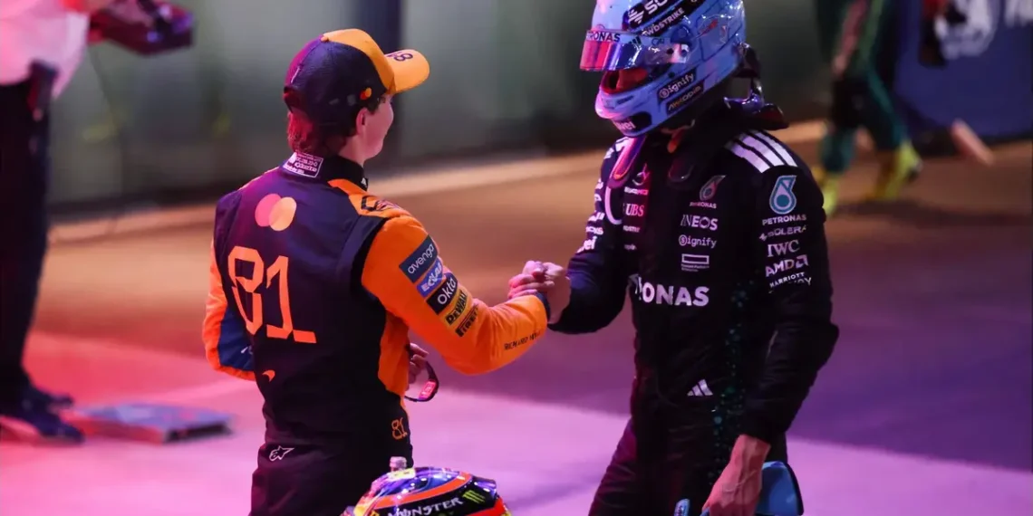 George Russell warns McLaren: team orders for Oscar Piastri are ‘unacceptable’ in title fight