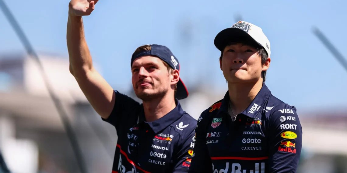 Yuki Tsunoda bids emotional farewell to Max Verstappen as Red Bull partnership concludes