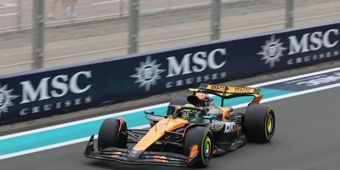 Lando Norris blitzes F1 rivals with stunning pace in Abu Dhabi showdown against Verstappen