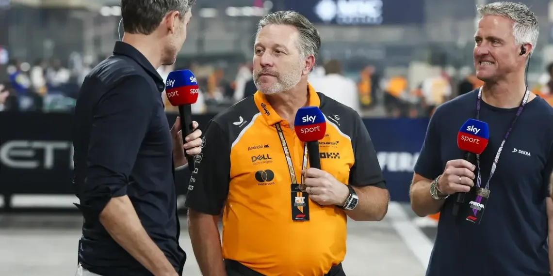 Zak Brown slams ‘nonsense’ bias claims as McLaren drivers battle for F1 title glory in Abu Dhabi