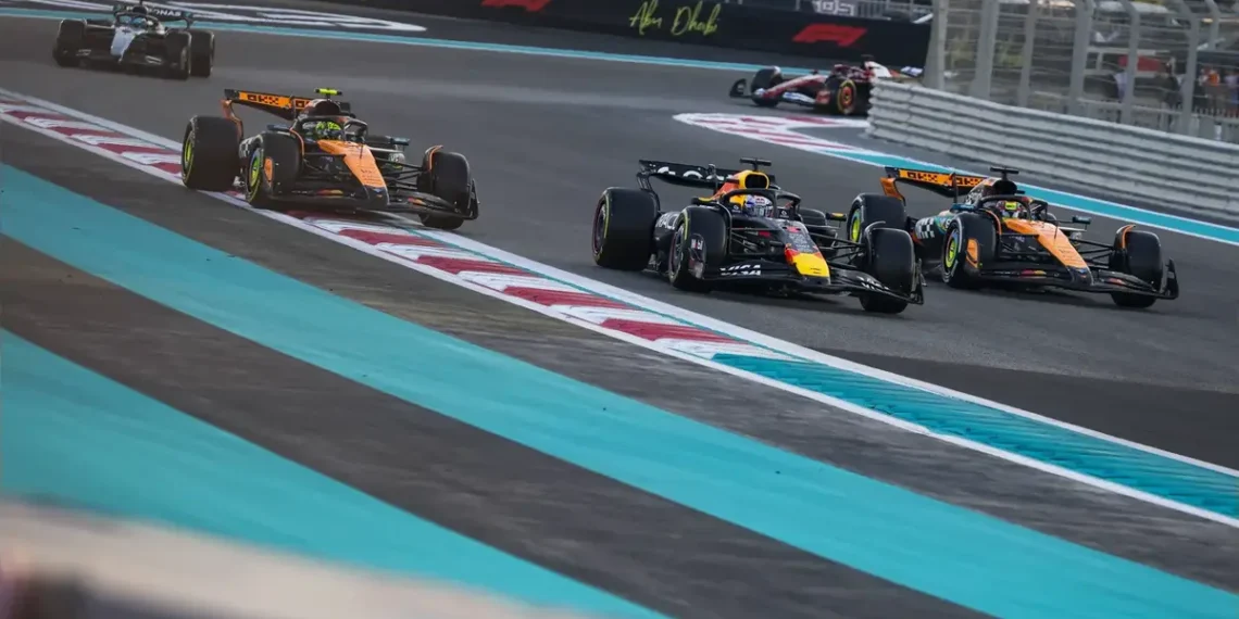 VIDEO – Oscar Piastri storms past Lando Norris in thrilling Abu Dhabi GP as Max Verstappen dominates!
