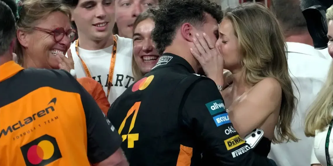 Lando Norris crowned Formula 1 champion celebrates with new ‚First Lady‘ Margarida Corceiro