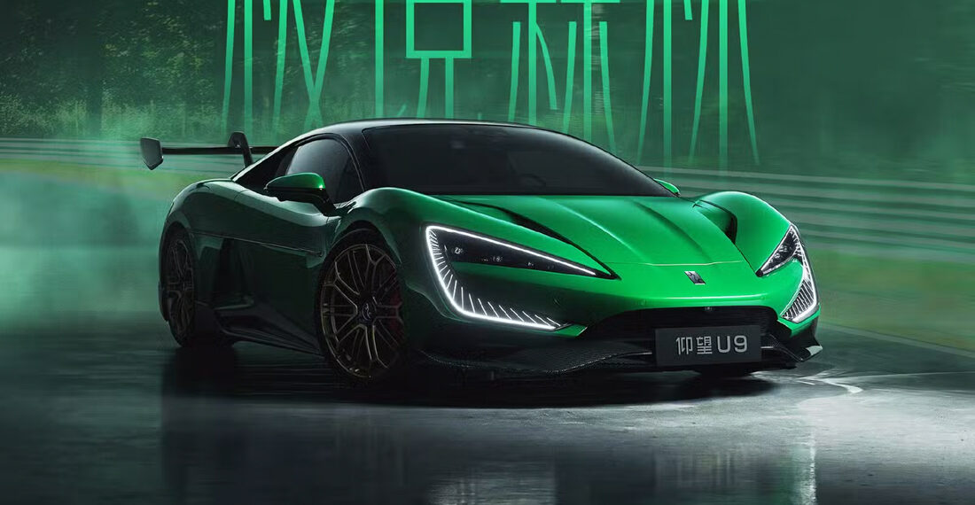 Yangwang U9 evoca recorde no Nürburgring