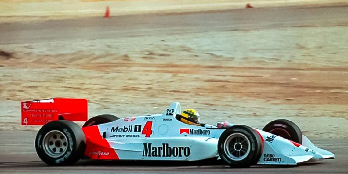 Ayrton Senna’s secret IndyCar test that rocked F1 and sent shockwaves through McLaren