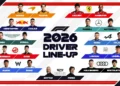 F1 2026 grid revealed: Red Bull completes epic driver lineup as new era begins