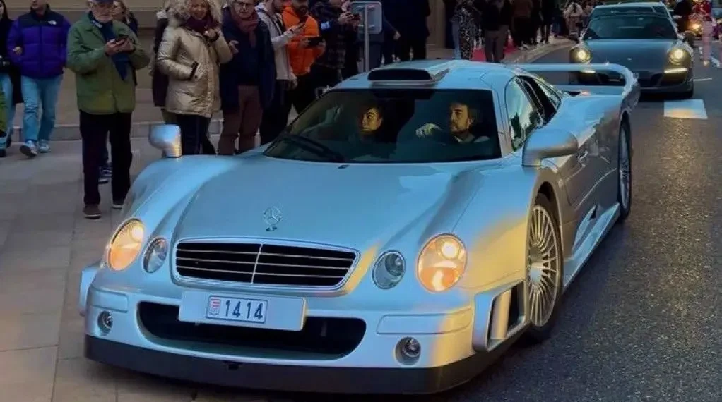 Fernando Alonso dazzles Monaco in multi-million-dollar Mercedes-Benz CLK GTR: a rare sight to behold!