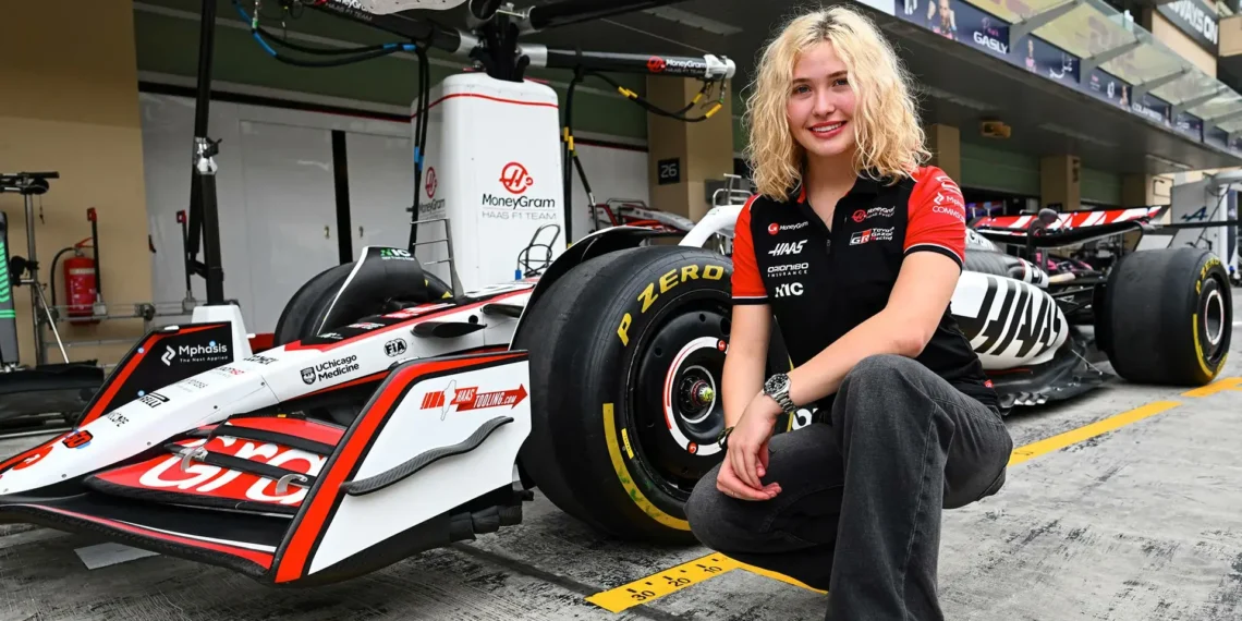 Haas F1 team shocks the world by signing young sensation Kaylee Countryman for 2026 season
