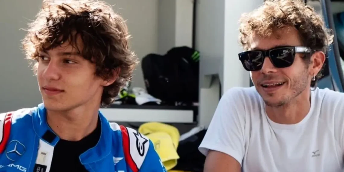 Kimi Antonelli reveals life-changing advice from MotoGP legend Valentino Rossi: a must-read!