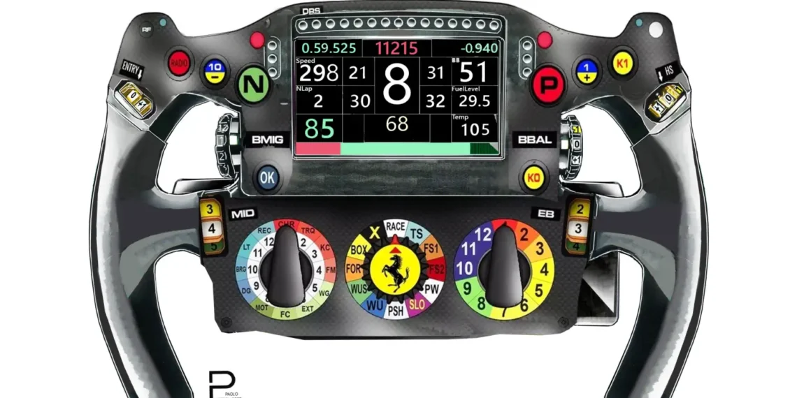 Ferrari&rsquo;s bold steering wheel revolution: how Lewis Hamilton and Charles Leclerc are driving change
