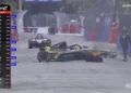 VIDEO – Massive crash rocks Formula E season opener: driver flips car in São Paulo fireball