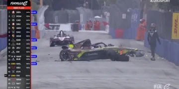 VIDEO – Massive crash rocks Formula E season opener: driver flips car in São Paulo fireball
