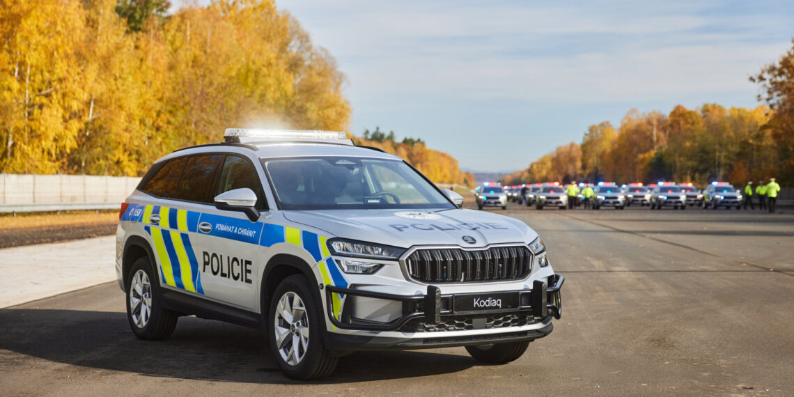 Skoda Kodiaq ao serviço da polícia da República Checa