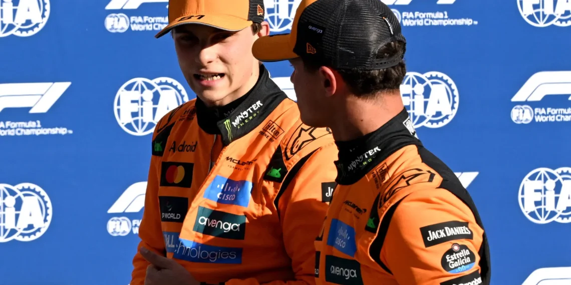 McLaren&rsquo;s Lando Norris and Oscar Piastri crowned best F1 driver duo for 2026!