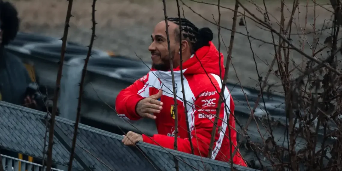 Lewis Hamilton reveals groundbreaking active aerodynamics in thrilling F1 debut at Ferrari launch