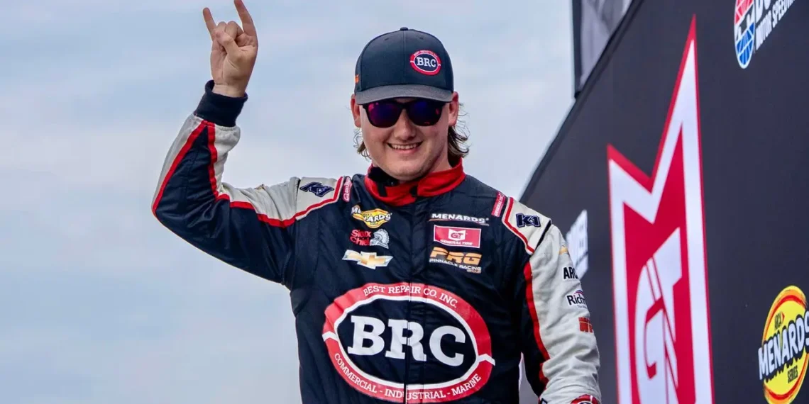 Brendan Queen vows to shatter niceness in ruthless NASCAR Truck Series debut
