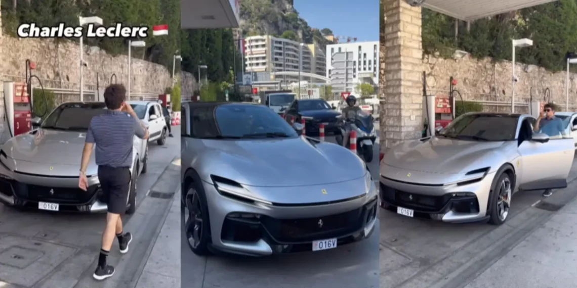 Charles Leclerc turns heads in St Moritz: witness Ferrari’s jaw-dropping $400,000 Purosangue!