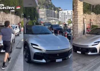 Charles Leclerc turns heads in St Moritz: witness Ferrari’s jaw-dropping $400,000 Purosangue!
