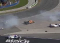 VIDEO – Daytona 24 Hours erupts in chaos: multi-car crash ignites thrilling race for Porsche dominance