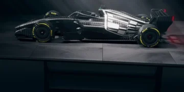 Cadillac shocks F1 world with stealthy monochrome livery debut at Barcelona testing