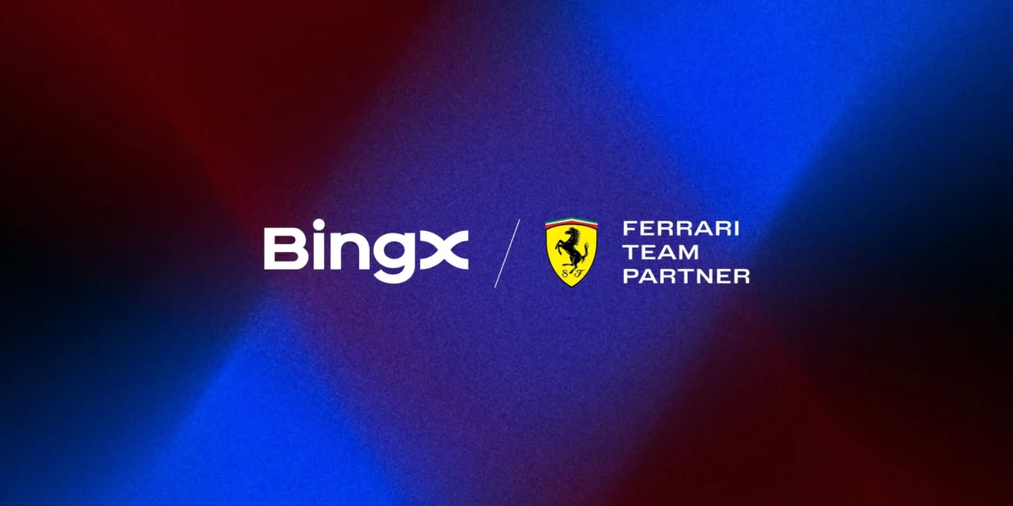 Ferrari Shocks F1 World with Groundbreaking Partnership with Crypto Giant BingX!