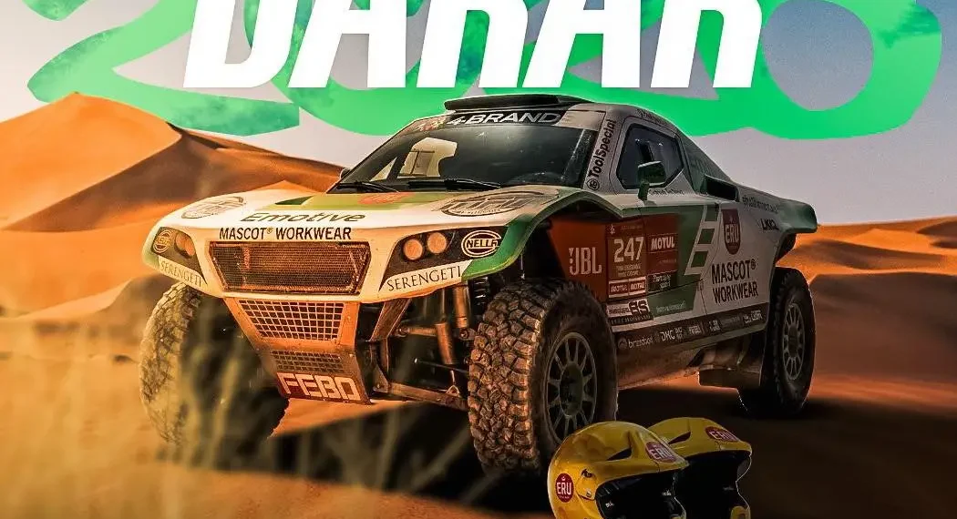 Dakar Rally shock: FIA confiscates Tom Coronel’s bizarre spray-painted HANS device before race