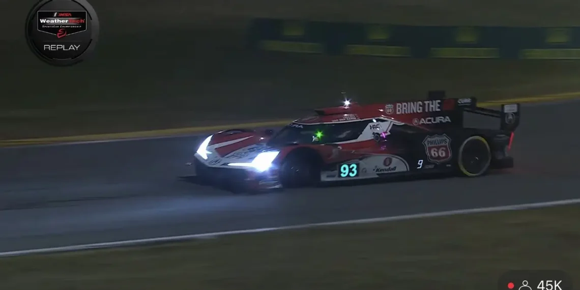 No.93 Acura faces catastrophic blow at Rolex 24: Porsche seizes golden opportunity in GTD Pro