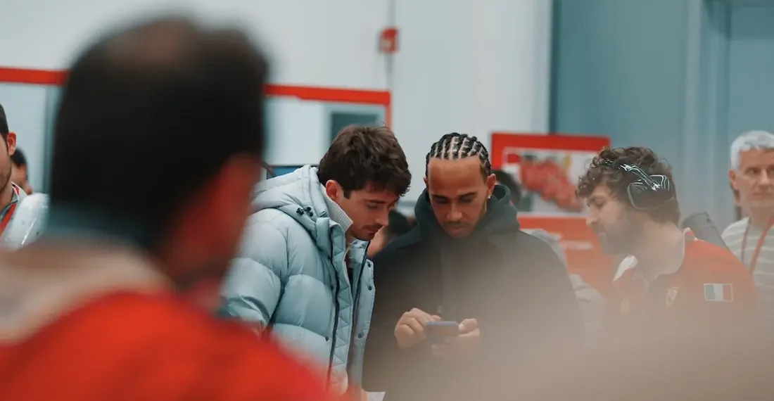 VIDEO – Ferrari ignites F1 revolution with breathtaking engine fire-up: Hamilton and Leclerc witness history