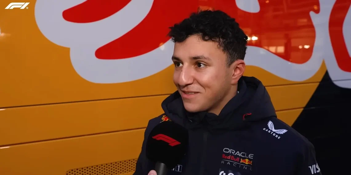 Isack Hadjar stunned by extraordinary performance during thrilling Red Bull F1 debut – “Surprisingly, we managed to do a lot more laps than we expected”