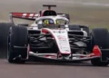 Oliver Bearman spins out in dramatic mishap during Haas VF-26 debut at Fiorano