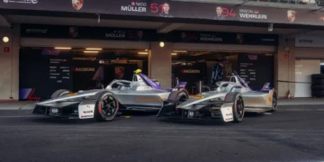 Porsche’s thrilling 75th anniversary livery pays homage to racing legends at Formula E Mexico City