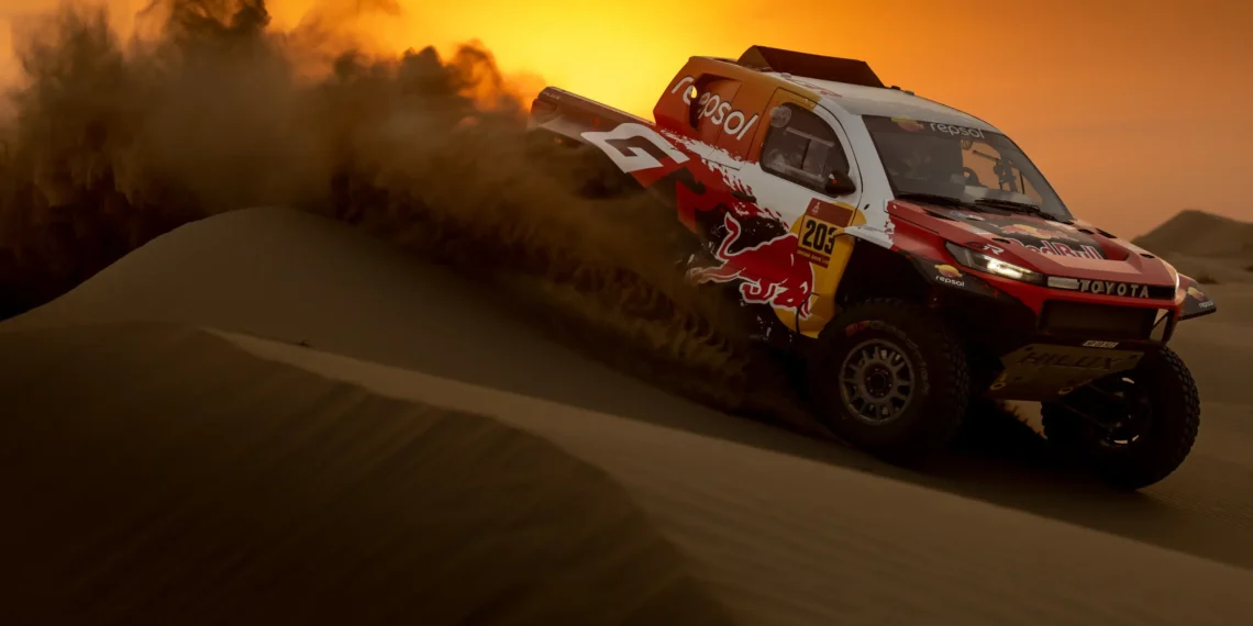 Toyota roars back to glory, ending 19-year Dakar drought with stunning top five domination