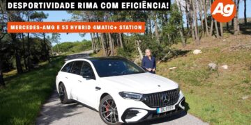 Mercedes-AMG E 53 Hybrid 4Matic+ Station: desportividade rima com eficiência!