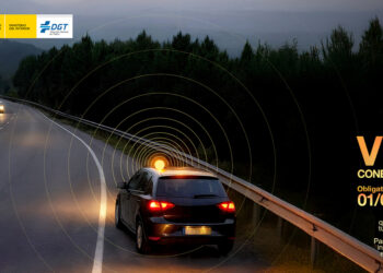 Espanha troca triângulo de emergência por luzes de sinalização