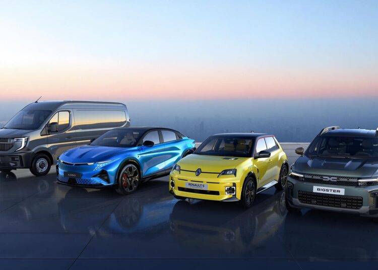 Grupo Renault aumenta vendas em 2025