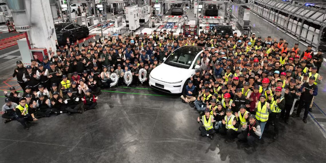 Tesla já produziu nove milhões de automóveis