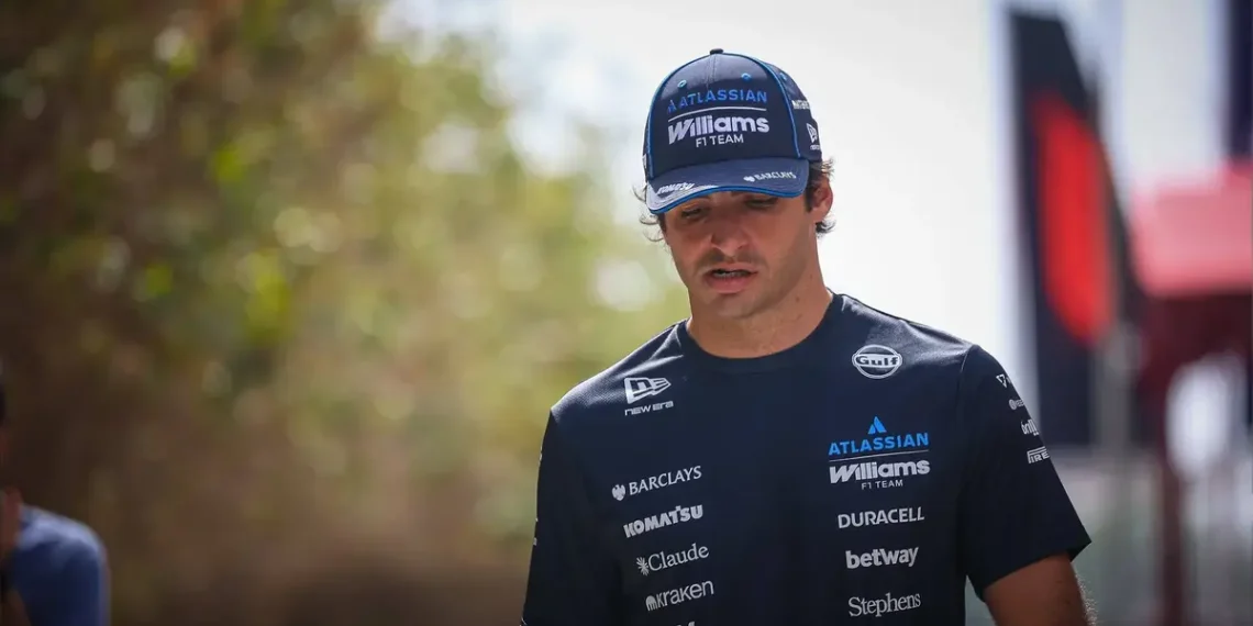 Carlos Sainz battles frustration after missing Barcelona shakedown but vows to boost Williams’ confidence