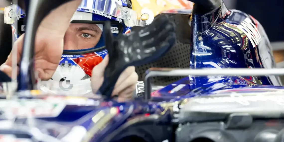 Max Verstappen stuns rivals with groundbreaking downshifting trick during F1 testing in Bahrain