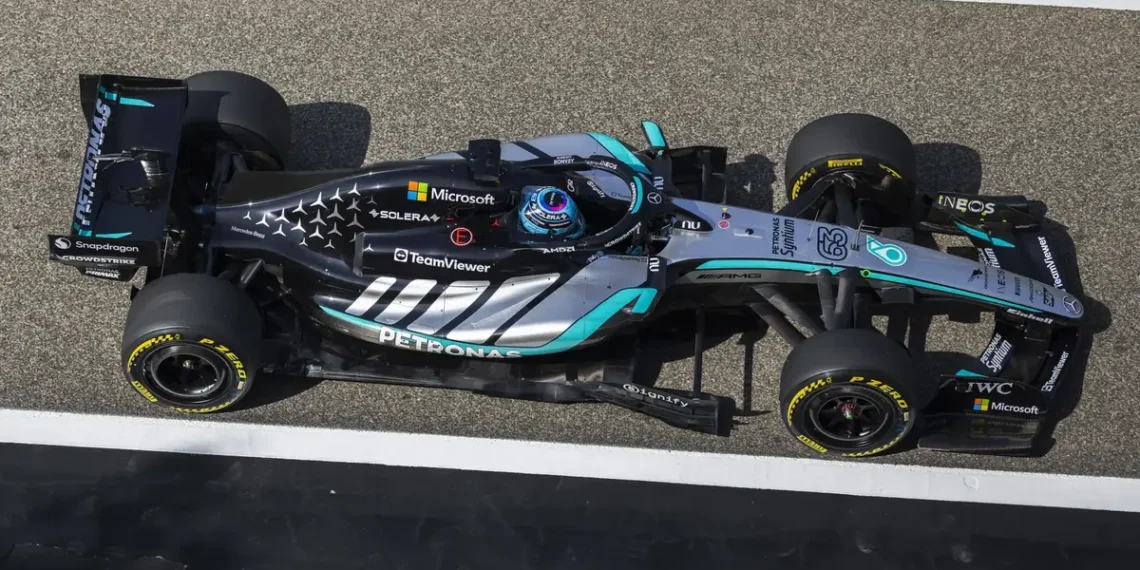 George Russell shatters expectations at Bahrain test: a thrilling showdown in F1 pre-season