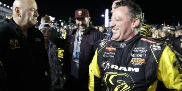 Dana White’s shocking NASCAR debut ignites chaos: UFC fans erupt after Daytona Truck Series clash