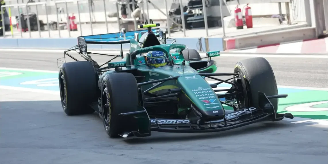 Aston Martin struggles in pre-season testing: wheels not turning as problems mount