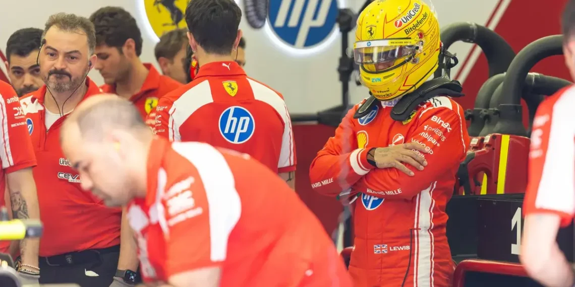 Lewis Hamilton faces dire jeopardy as Ferrari&rsquo;s race engineer blunder threatens championship dreams