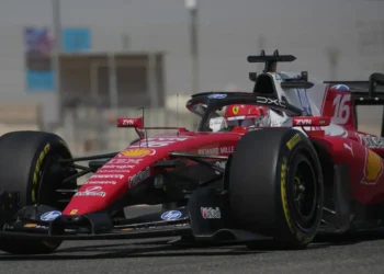 Charles Leclerc sizzles with speed as Aston Martin faces shocking battery crisis in F1 test