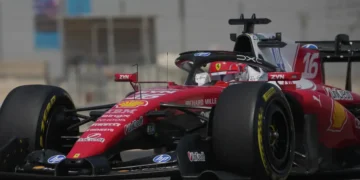 Charles Leclerc sizzles with speed as Aston Martin faces shocking battery crisis in F1 test