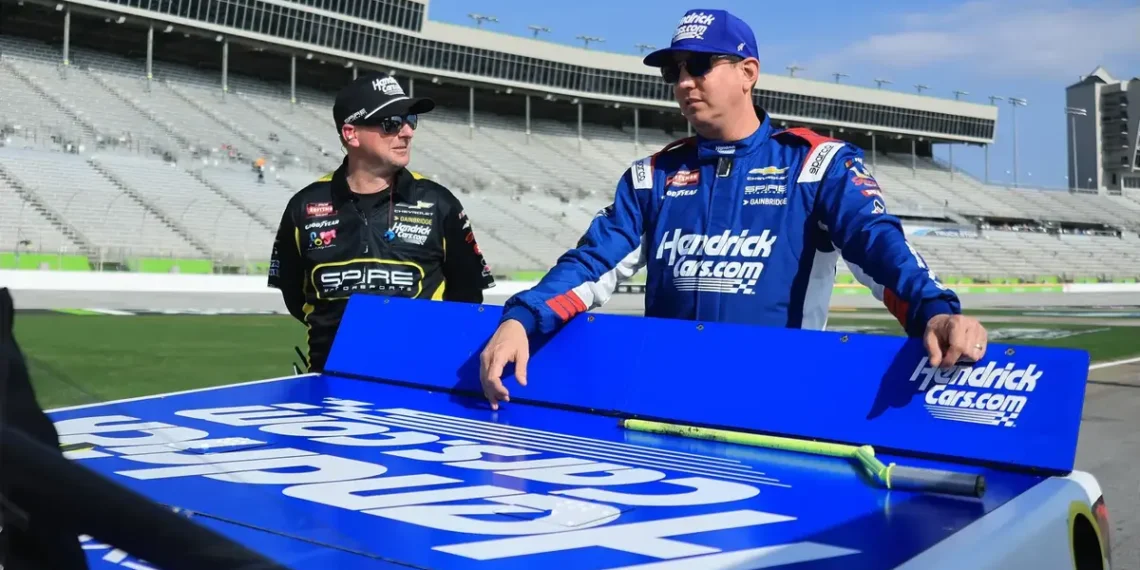 Kyle Busch makes history with record-breaking ninth Truck Series win at EchoPark Speedway