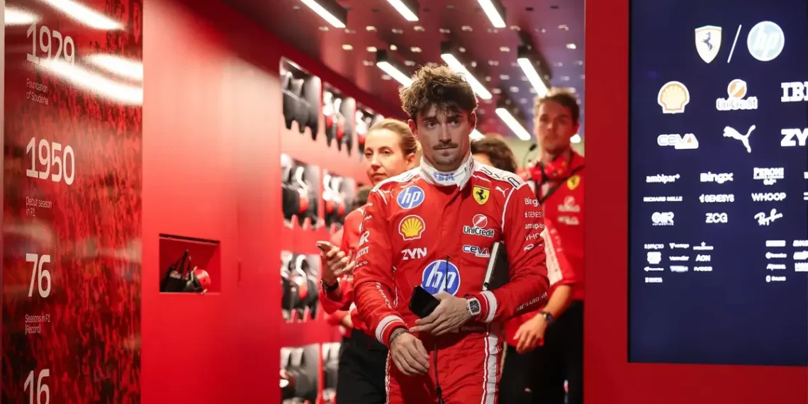 Charles Leclerc’s blistering Bahrain pace sparks doubt: is Ferrari hiding its true potential?