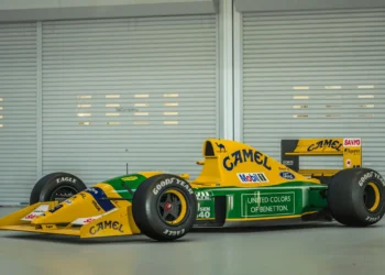 VIDEO – Michael Schumacher’s iconic F1 race-winning car sells for jaw-dropping €5 million at auction